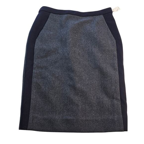 J.CREW Dresses & Skirts - NWT J.crew 2 100% wool navy lined pocket pencil skirt midi business proffesional